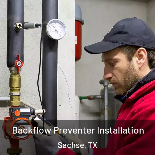  Backflow Preventer Installation Sachse, TX