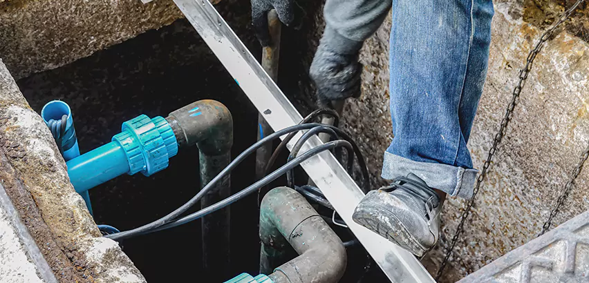 Zoeller Sewage Ejector Pump System in Sachse