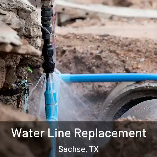  Water Line Replacement Sachse, TX